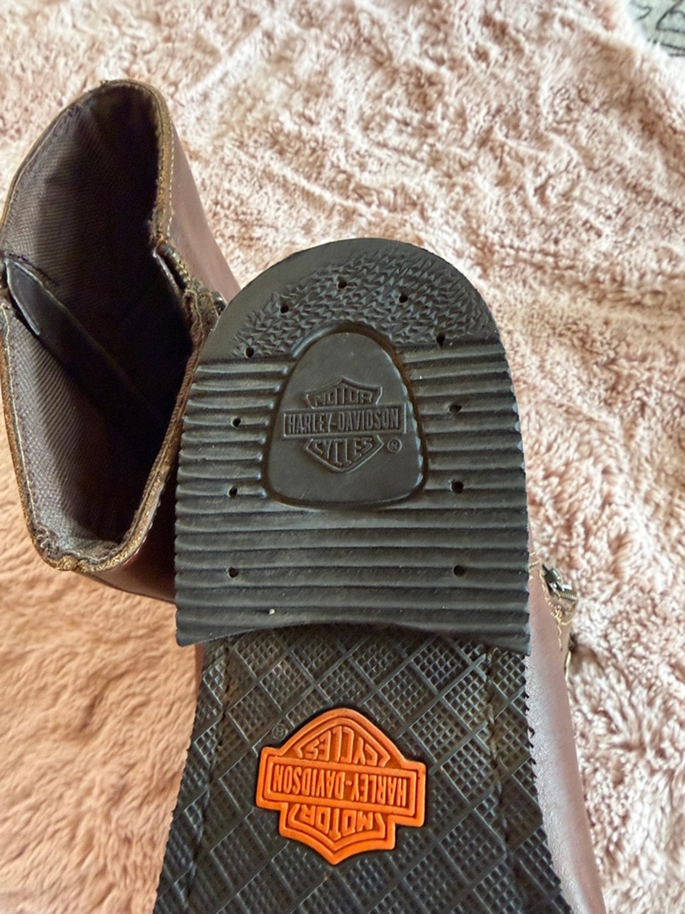 Harley Davidson womens Vada brown boots - Picture 5 of 6